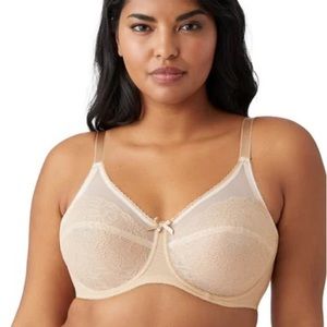 Wacoal | Retro Chic Full‎ Figure Underwire Bra Size 40DDD